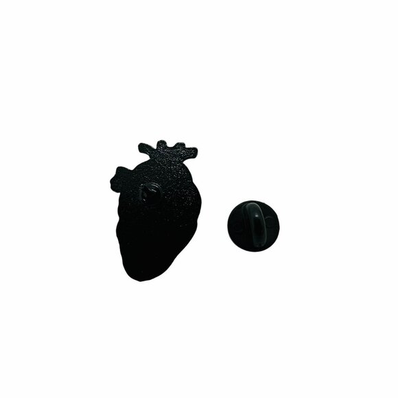 🤩Anatomical Heart Shaped Pin Badges Vangoh Starry Night Gift Enamel Brooch🤩 - Picture 5 of 6